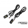 License Plate Screw with Led Black