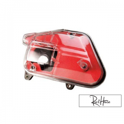 Boîte à air de Remplacement Tun'r Rouge / Transparent Minarelli Vertical
