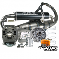 Engine Package Malossi Sport 70cc & Yasuni R Noir (Pre-Bug Zuma 87-01)