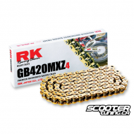 Chain RK MXZ 420 Special Racing Gold