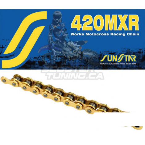 Chain Sunstar 420 Works Gold 126 Link