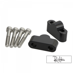 Racebarz Riser 0.85‚Äù Black Honda Grom
