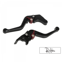 CNC Brake Lever Ruckhouse Black Honda Grom