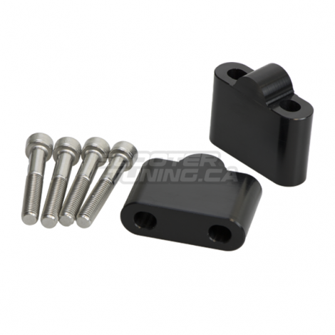 Racebarz Riser 1.5” Black Honda Grom