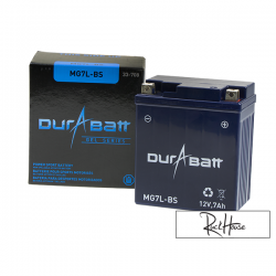 Battery Durabatt YTX7L-BS GEL (Canada only - No INTL Shipping)