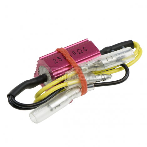Resistor Relay STR8 for LED Bulbs and Indicators  (25W/10 Ohm)