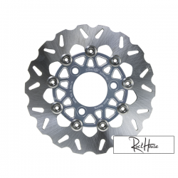 Brake Disc TWPO 220mm Silver