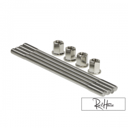 Cylinder Studs M6 130mm Stainless AF16-AF18