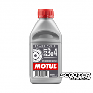 Brake Fluid Motul DOT 3-4 100% Synthetic (500ml)