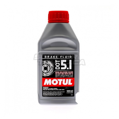 Brake Fluid Motul DOT 5.1 100% Synthetic (500ml)