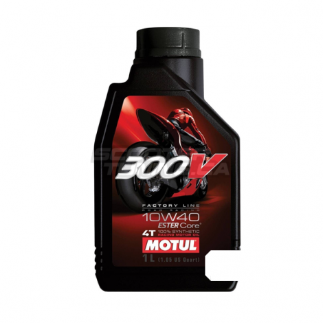 Motul 4T Oil 300V Factory Line Esther 5W40 100% Synthetic (1L)