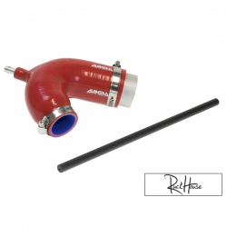 Silicone Cold Air Intake System Chimera Honda Grom Red (50mm)
