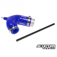 Silicone Cold Air Intake System Chimera Honda Grom Blue (50mm)