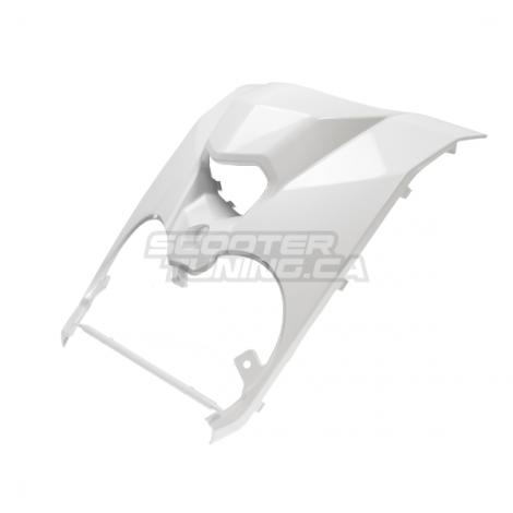 Front Cover White Metallic (Zuma 50F 2012+)