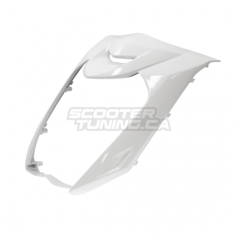 Front Cover White Metallic (Yamaha Zuma X 50)