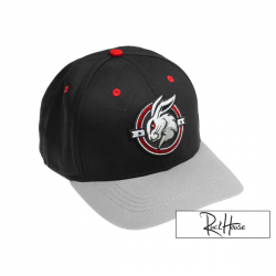 Casquette Scooter Tuning Snapback Curved Type 4 (Rouge
)