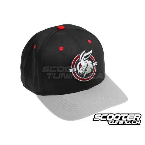 Cap Scooter Tuning Snapback Curved Type 4 (Red)