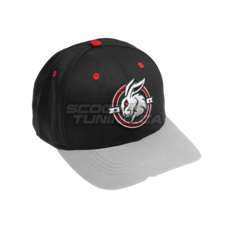 Cap Scooter Tuning Snapback Curved Type 4 (Red)