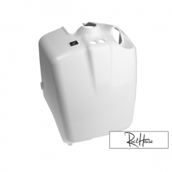 Rear Battery Box Cover White (Honda Ruckus)