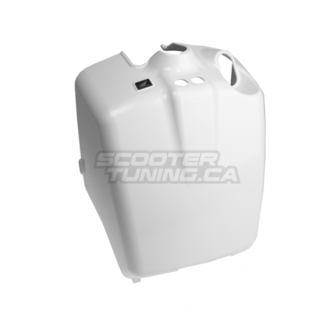 Rear Battery Box Cover White (Honda Ruckus)
