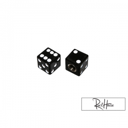 Caps de Valve Replay Dice Black