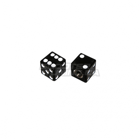 Valve caps Replay Dice Black