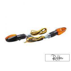 (2X) Indicators Replay Mini Arrow Orange / Black