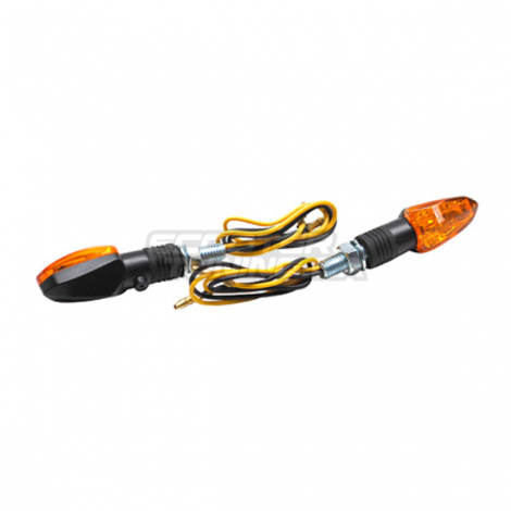 (2X) Indicators Replay Mini Arrow Orange / Black