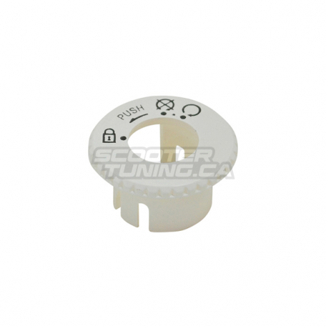 Ignition Switch Cap White (Bws'r / Pre-bug Zuma)