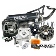 Engine Package Stage6 Streetrace 70cc & Yasuni Z Black (Bws/Zuma)