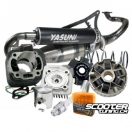 Engine Package Stage6 Streetrace 70cc & Yasuni R Black (Bws/Zuma)