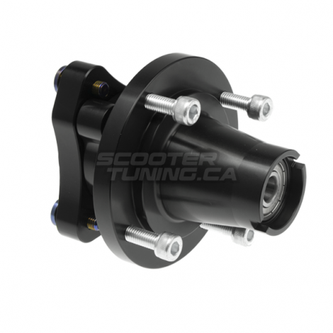 Front Wheel Hub Composimo Black (4x90) 12mm Axle