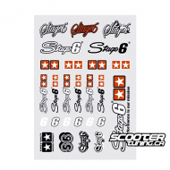 Sticker set Stage6 small