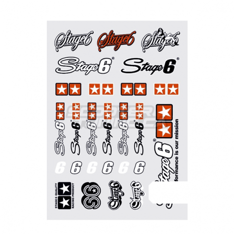 Sticker set Stage6 small
