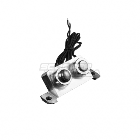 Battery Cover Light Button TRS aluminium