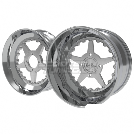 Wheel Set Ruckhouse 5-Star CNC 2-Piece (13x8-12x4)