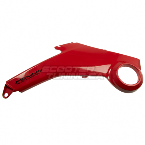 Left Lower Gas Tank Shroud Red (Honda Grom 2014-2016)