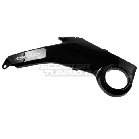 Left Lower Gas Tank Shroud Black (Honda Grom 2014-2016)