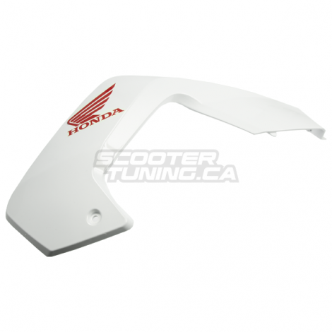 Left Upper Gas Tank Shroud White (Honda Grom 2014-2016)