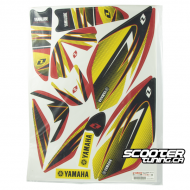 Graphic kit Yamaha Yellow Zuma 50F 2012+