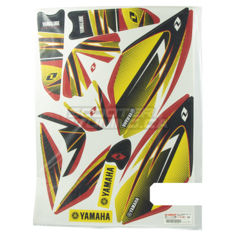 Graphic kit Yamaha Yellow Zuma 50F 2012+