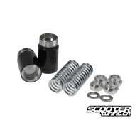 Front Fork 2'' Lowering Spring kit Ruckhouse Black (Grom)