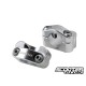 Handlebar clamp VOCA HB28 silver (7/8 to 1-1/8'')