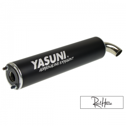 Muffler Yasuni Z / R / C16 / C20 / C21 Alu Black
