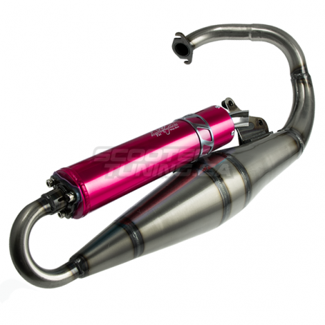 Exhaust Sport 70-90cc Red (Dio-Elite)