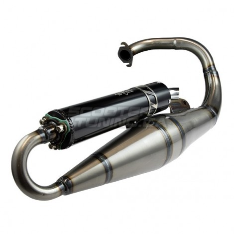 Exhaust Sport 70-90cc Black (Dio-Elite)