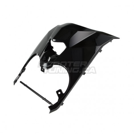 Front Cover Black Metallic (Zuma 50F 2012+)