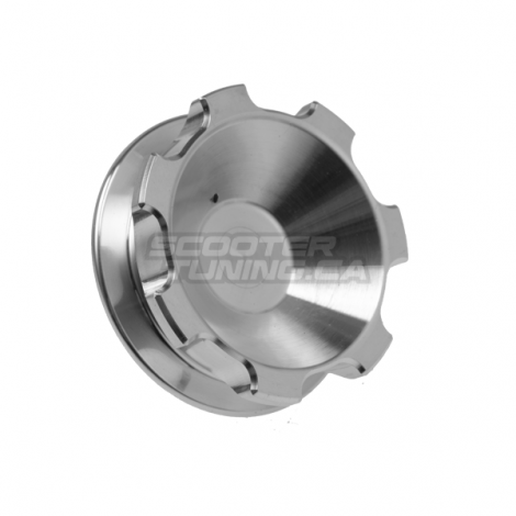Keyless Gas Cap FLP Crown CNC Aluminium Honda Ruckus