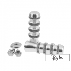 Pegs FLP Shuttle CNC Aluminium Honda Ruckus(2x)