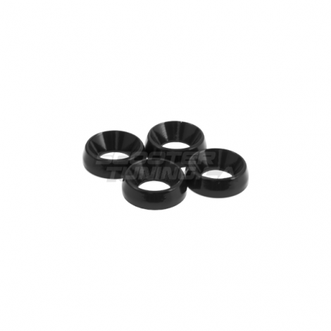 Tapered Lug Nut Adaptor FLP Black